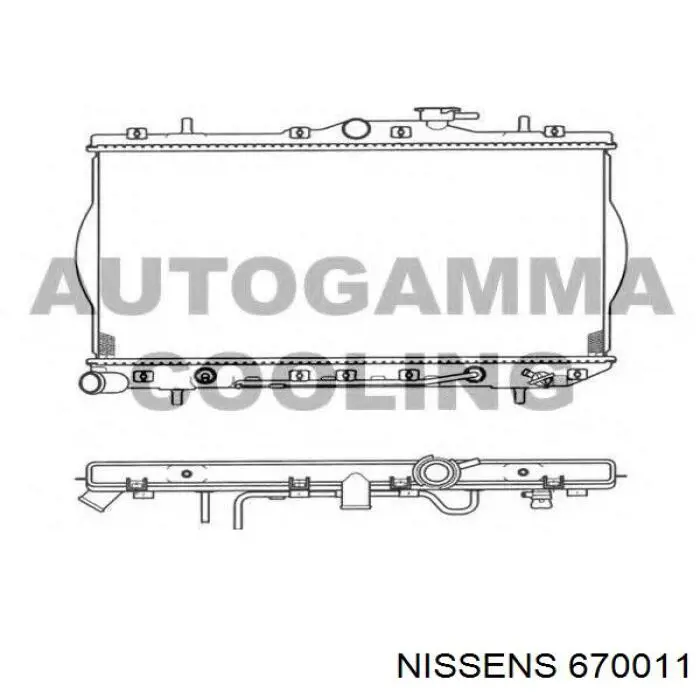 Радиатор охлаждения двигателя Hyundai/Kia 2531022020 цена, от 46.61 USD