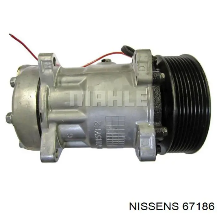 Радиатор охлаждения двигателя Nissens 67186 цена, от 152.21 USD