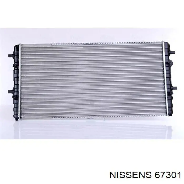 Radiador refrigeración del motor 67301 Nissens