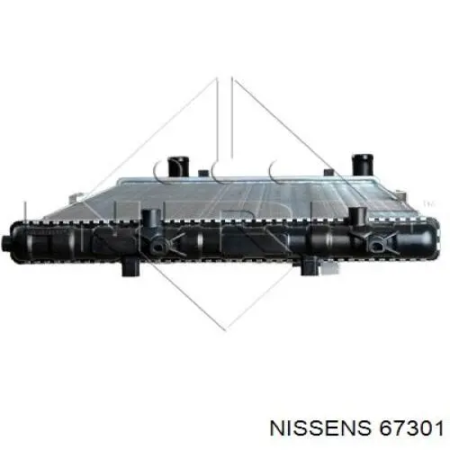 67301 Nissens Радиатор основной