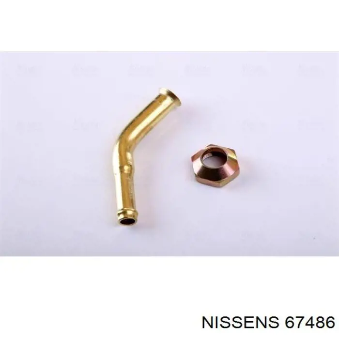 Купить 67486 Nissens Радиатор водяной