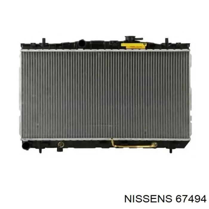 Купить 67494 Nissens Радиатор водяной