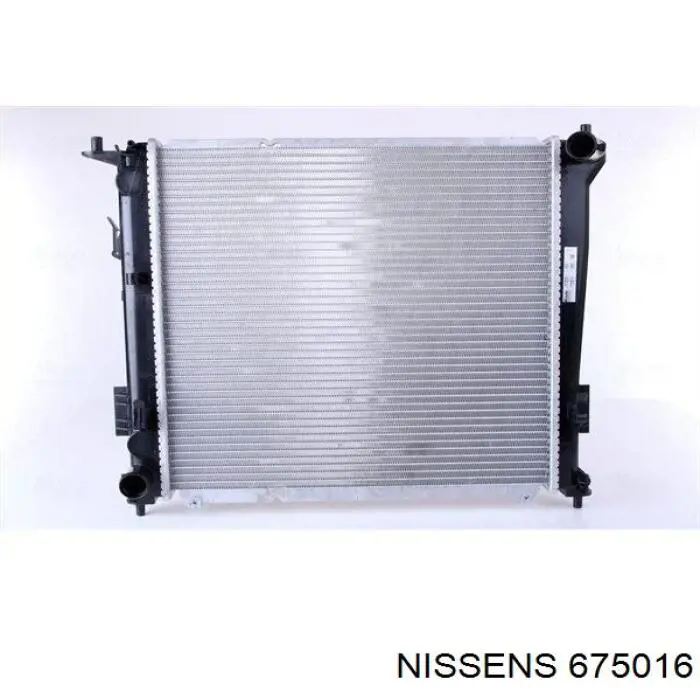 675016 Nissens radiador de esfriamento de motor