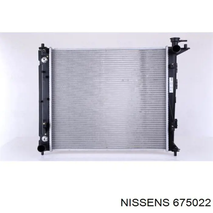 675022 Nissens radiador de esfriamento de motor