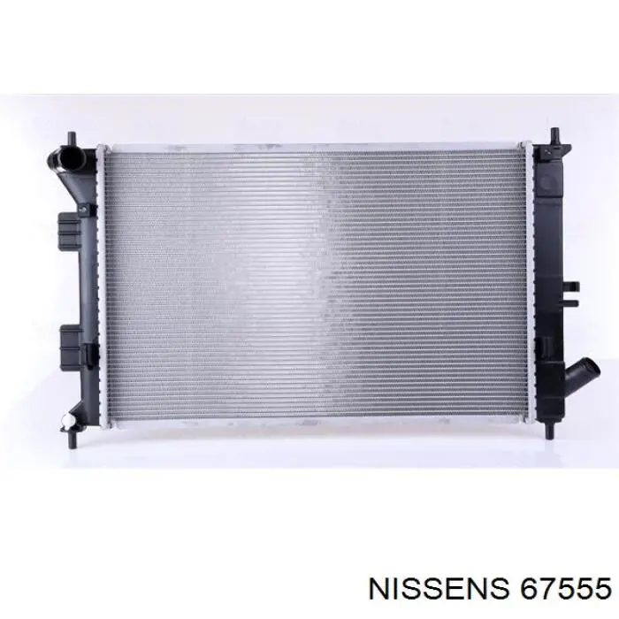 67555 Nissens радиатор