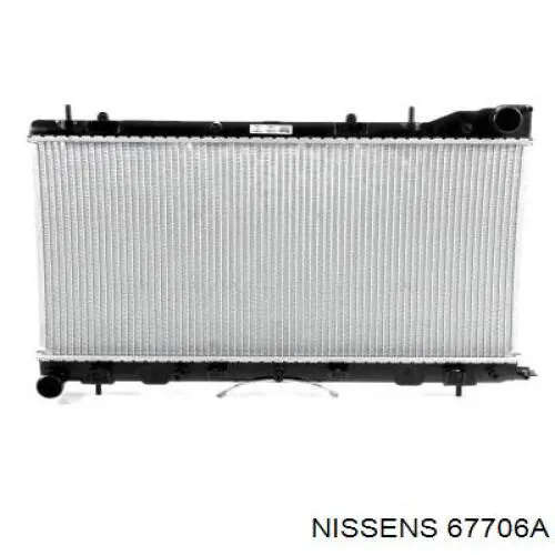 67706A Nissens радиатор