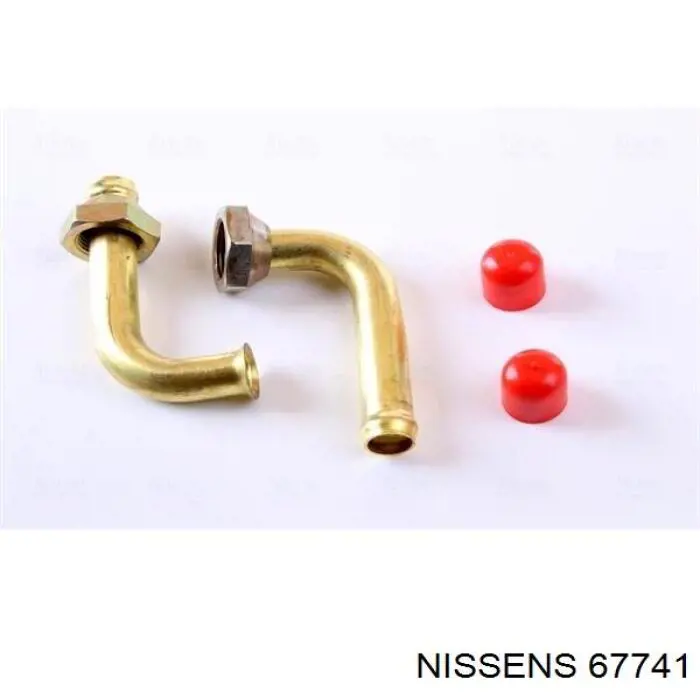 Радиатор охлаждения двигателя Nissens 67741 цена, от 126.46 USD