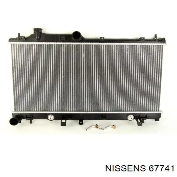 Купить 67741 Nissens Радиатор водяной