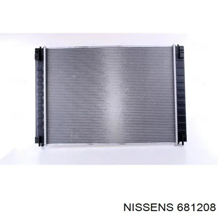 681208 Nissens radiador de esfriamento de motor