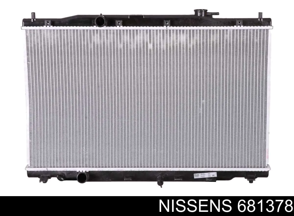 681378 Nissens radiador de esfriamento de motor