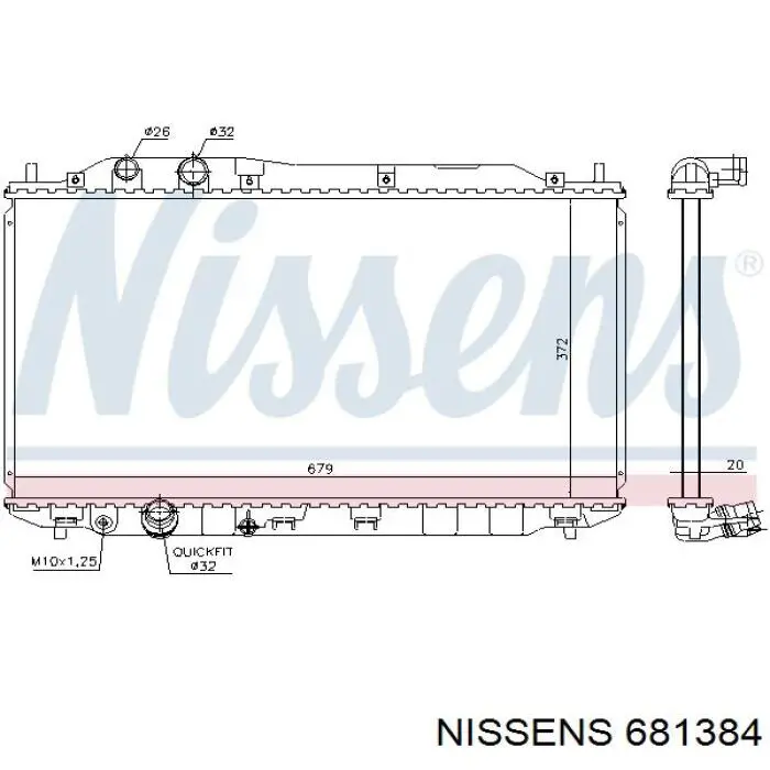  681384 Nissens