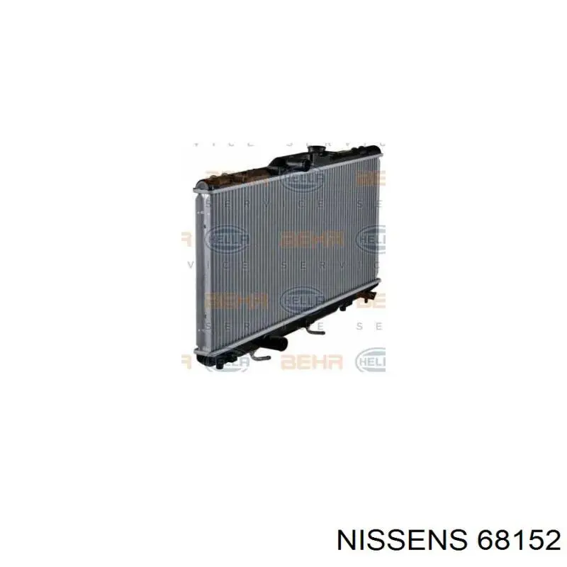 Радиатор охлаждения двигателя Nissens 68152 цена, от 144.44 USD