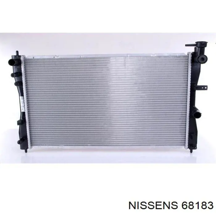 Radiador refrigeración del motor 68183 Nissens