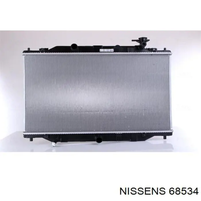 Radiador refrigeración del motor 68534 Nissens