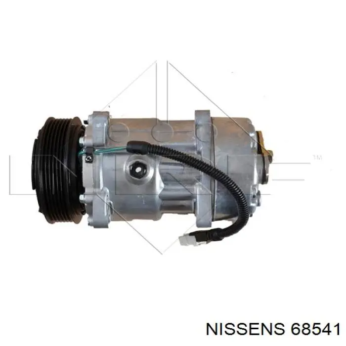 Radiador refrigeración del motor 68541 Nissens