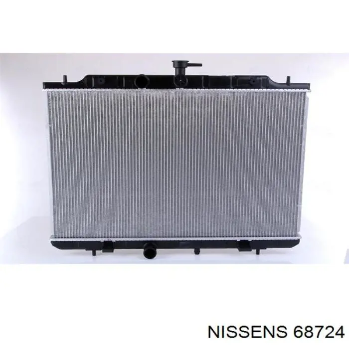 Radiador refrigeración del motor 68724 Nissens