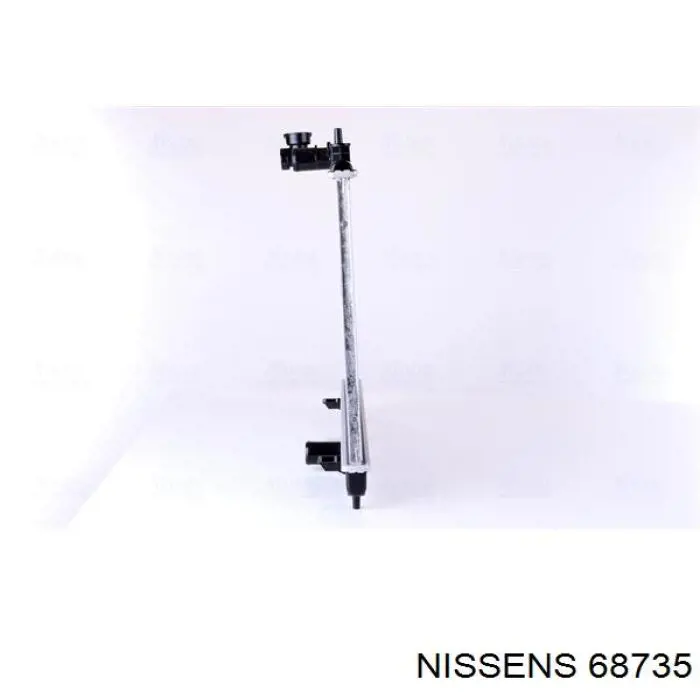 Radiador refrigeración del motor 68735 Nissens