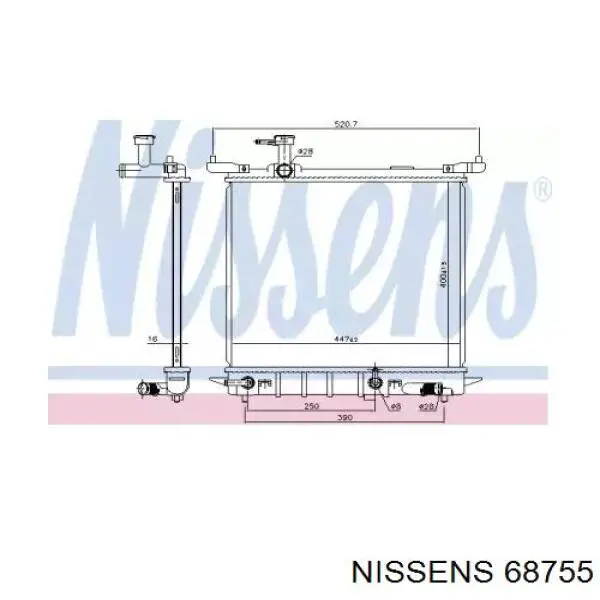  68755 Nissens