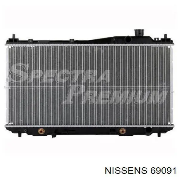 Радиатор охлаждения двигателя Nissens 69091 цена, от 237.57 USD