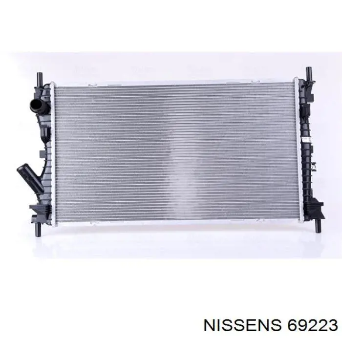 Radiador refrigeración del motor 69223 Nissens