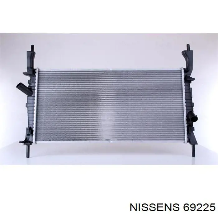 Radiador refrigeración del motor 69225 Nissens