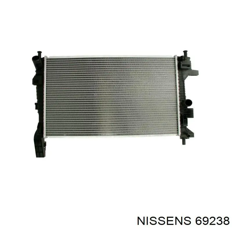 Радиатор охлаждения двигателя Nissens 69238 цена, от 99.31 USD