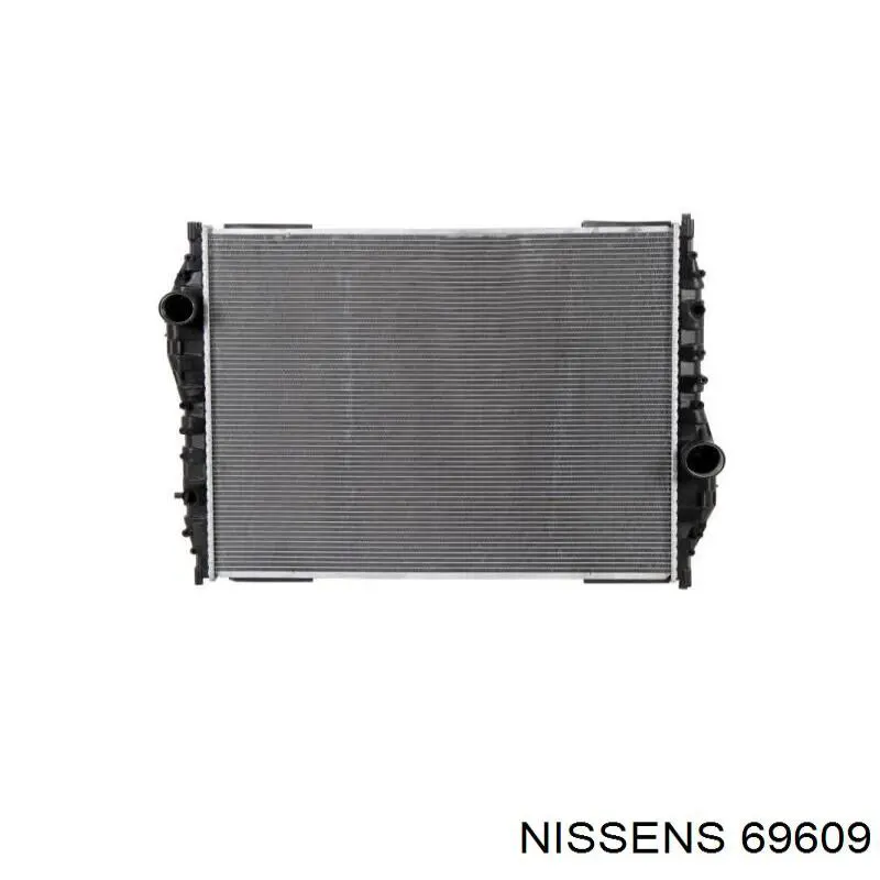 Купить 69609 Nissens Радиатор водяной