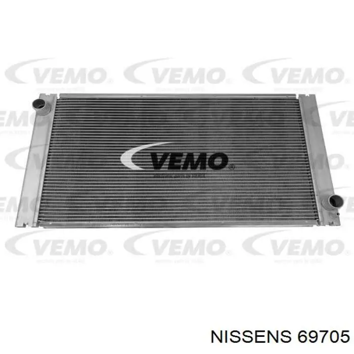 Купить 69705 Nissens Радиатор водяной