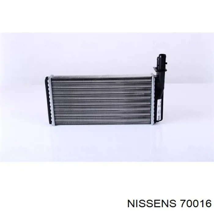 Radiador de calefacción 70016 Nissens
