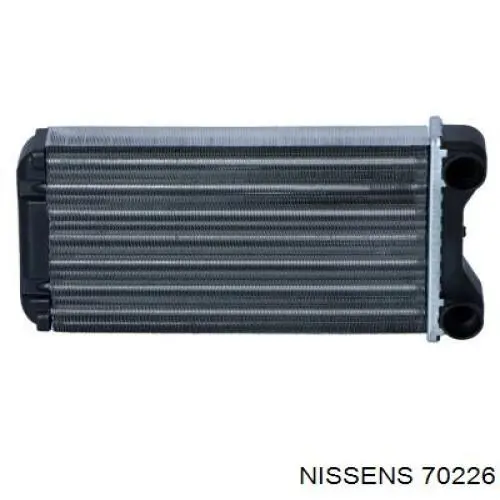 Radiador de calefacción 70226 Nissens