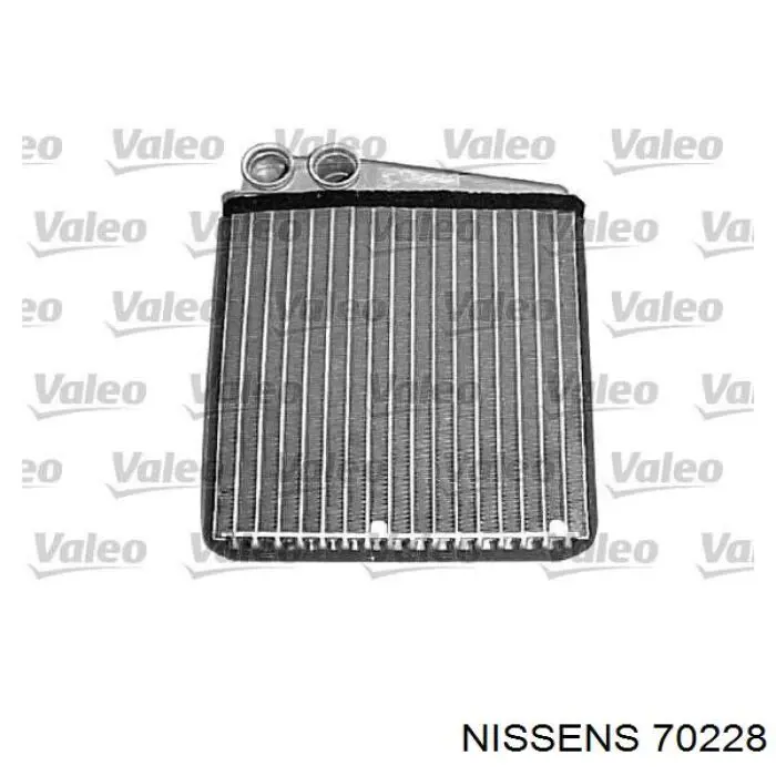 Радиатор печки (отопителя) Nissens 70228 цена, от 37.26 USD
