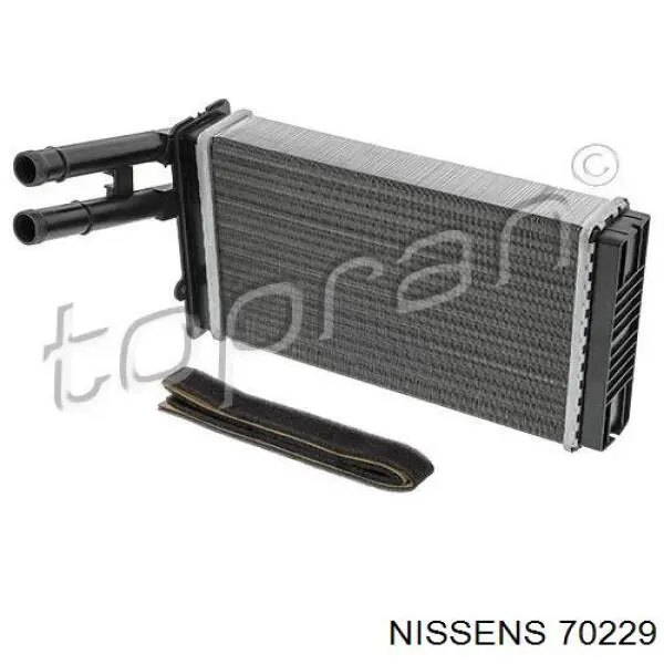 Radiador de calefacción 70229 Nissens
