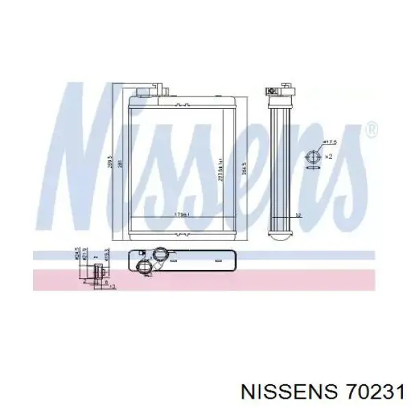 Купить 350218471000 Magneti Marelli Радиатор печки