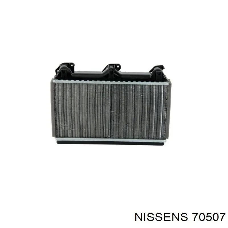 70507 Nissens радиатор печки