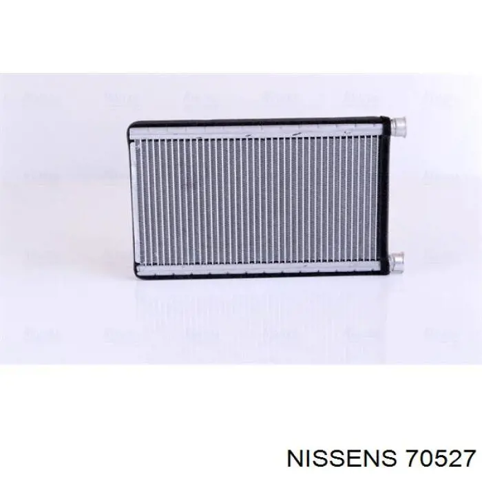 70527 Nissens radiador de forno (de aquecedor)
