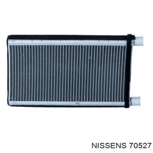 Радиатор печки (отопителя) Nissens 70527 цена, от 50.57 USD