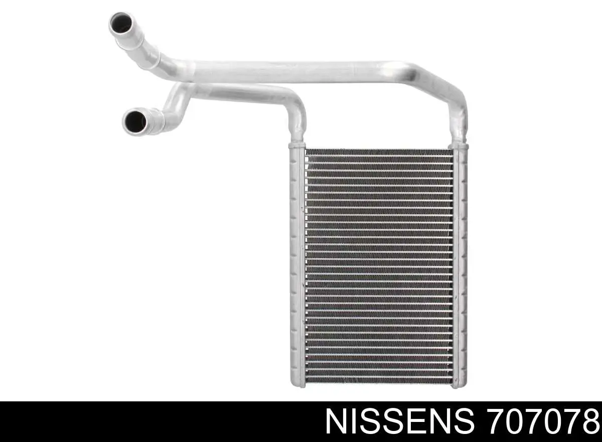 Радиатор печки 707078 Nissens