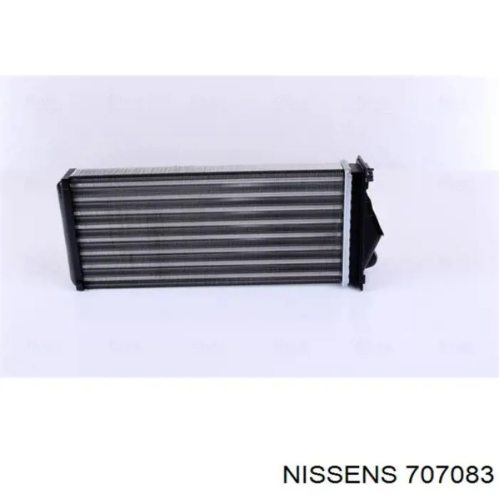 707083 Nissens radiador de forno (de aquecedor)