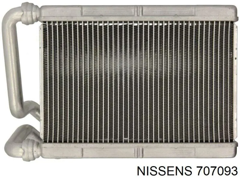 Radiador de calefacción 707093 Nissens