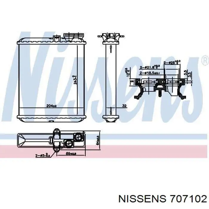 707102 Nissens