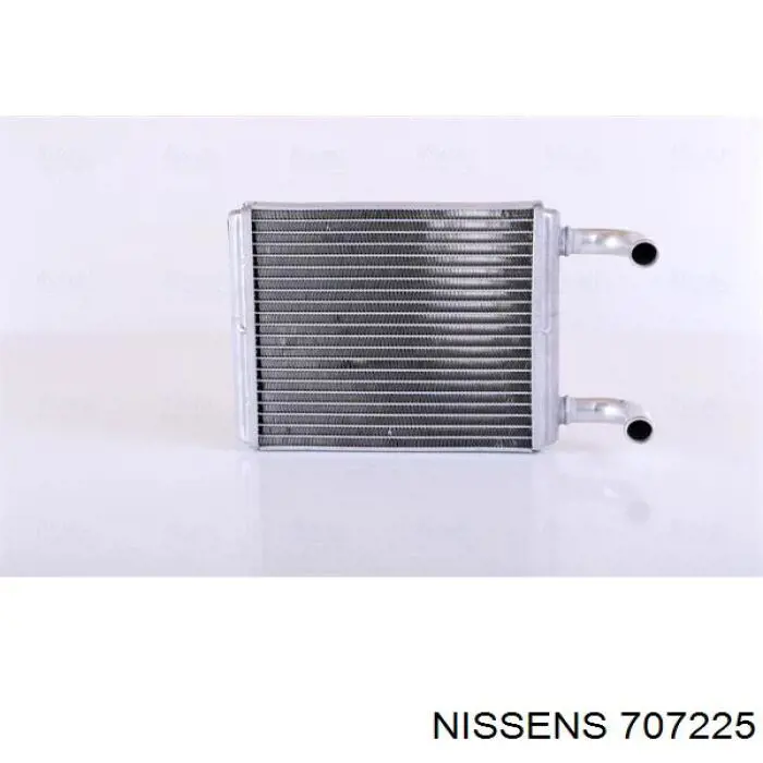 707225 Nissens радиатор печки (отопителя задний)