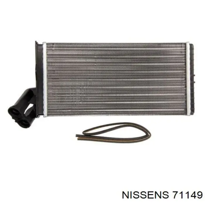 Radiador de calefacción 71149 Nissens