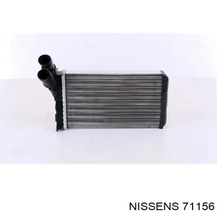 Radiador de calefacción 71156 Nissens