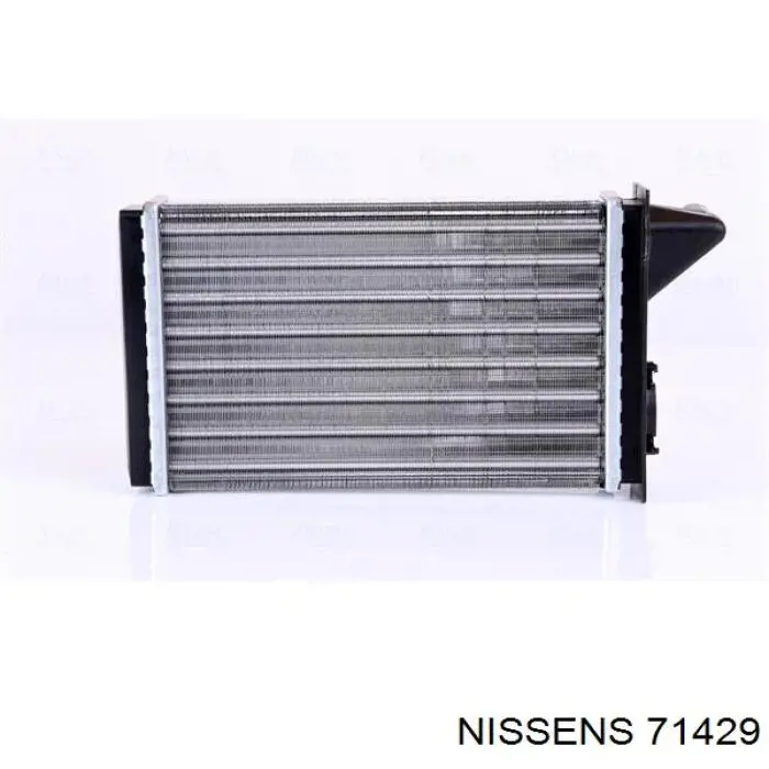 Radiador de calefacción 71429 Nissens