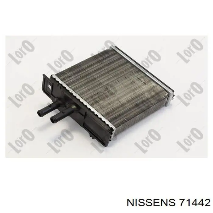 Радиатор печки (отопителя) Nissens 71442 цена, от 17.28 USD