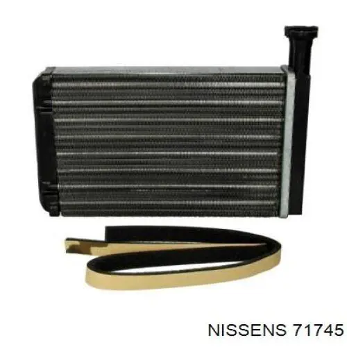 Радиатор печки 71745 Nissens