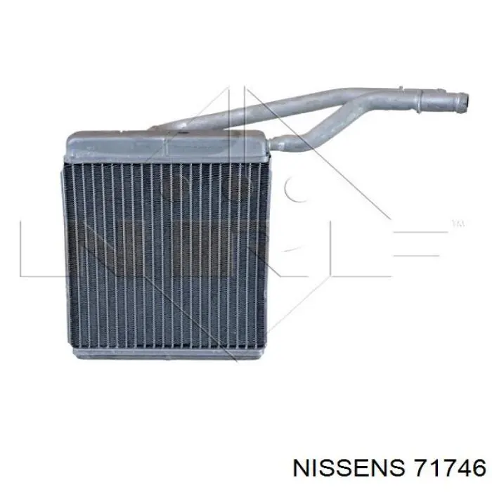 Radiador de calefacción 71746 Nissens