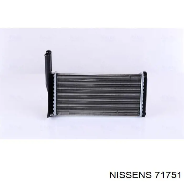 Radiador de calefacción 71751 Nissens