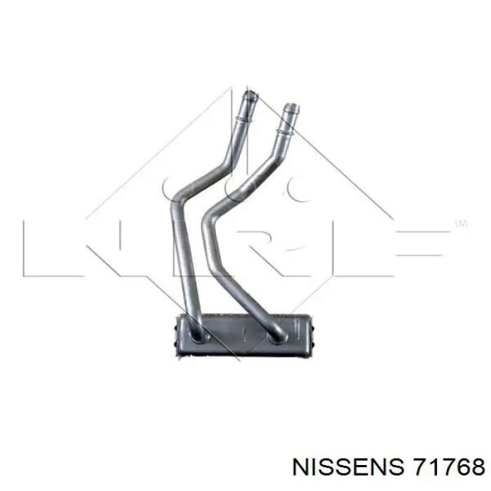 Радиатор печки (отопителя) Nissens 71768 цена, от 55.11 USD