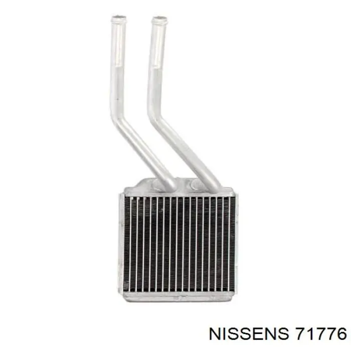 Radiador de calefacción trasero 71776 Nissens